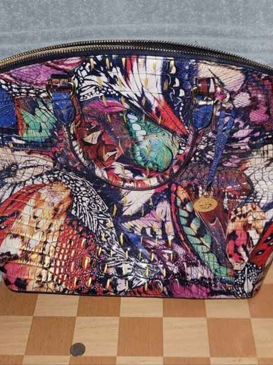 Brahmin Handbags - Brahmin Large Duxbury Satchel in the Metamorphosis Melbourne